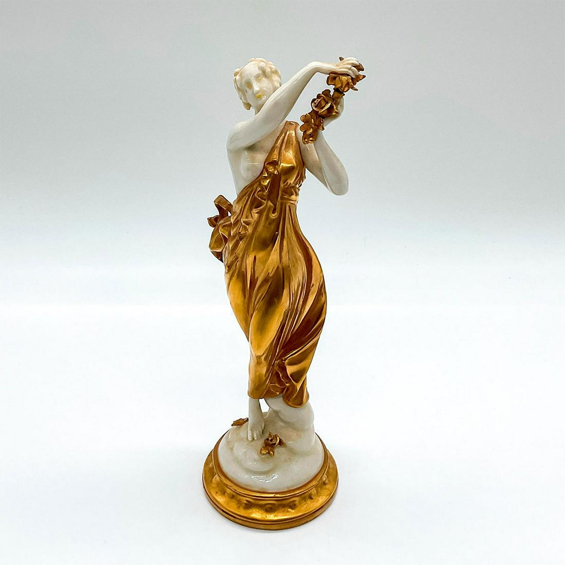 Capodimonte Style Golden Greek Statuette (1 of 4)