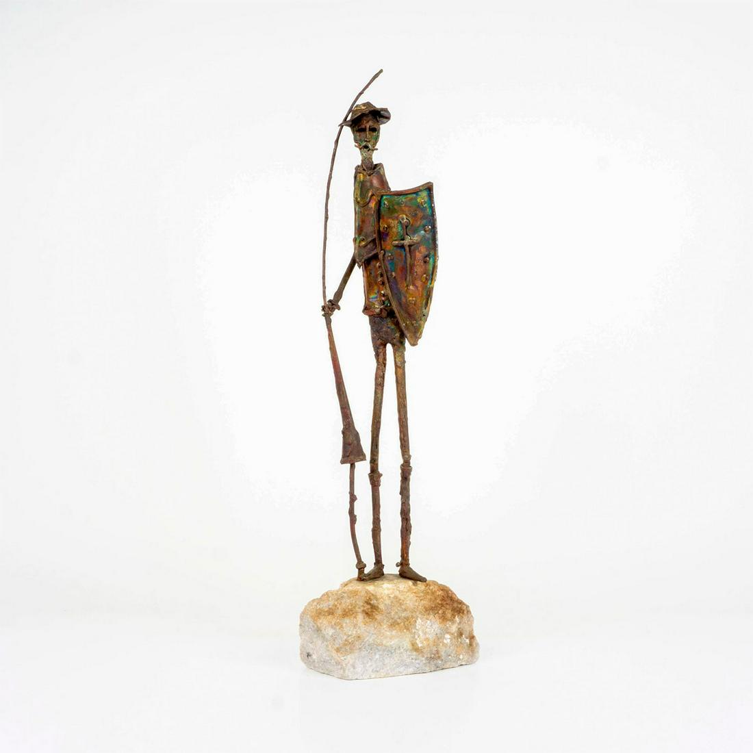 Jim Lewk Copper Sculpture of Don Quixote (1 of 5)
