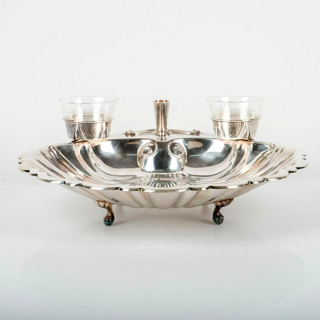The Sheffield Silver Plated Serving Platter (1 of 4)