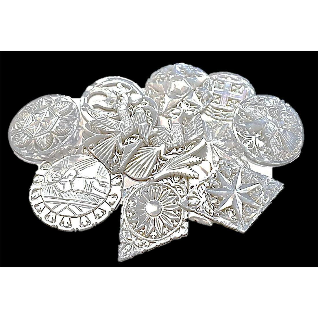 A SMALL BAG LOT OF DIVISION THREE BETHLEHEM PEARLS (1 of 5)