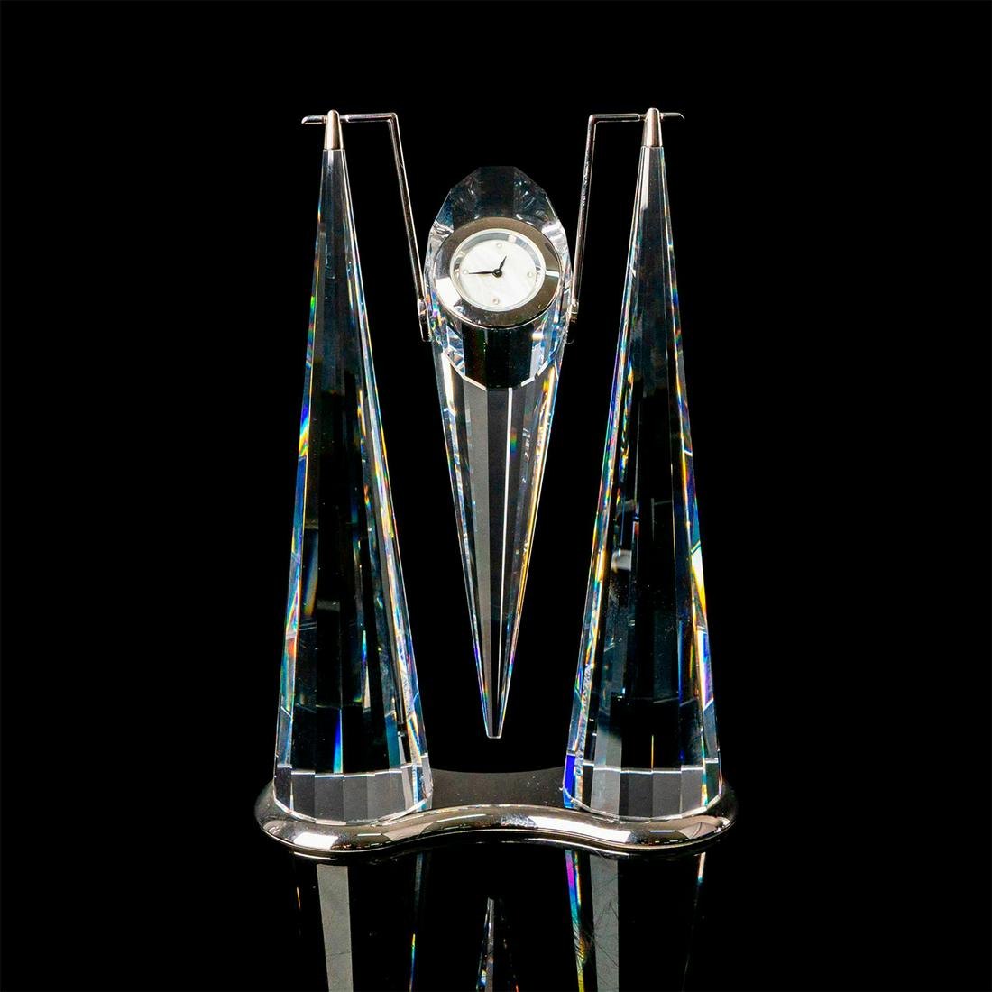 Swarovski Crystal Table Clock, Allegra 238231 (1 of 4)