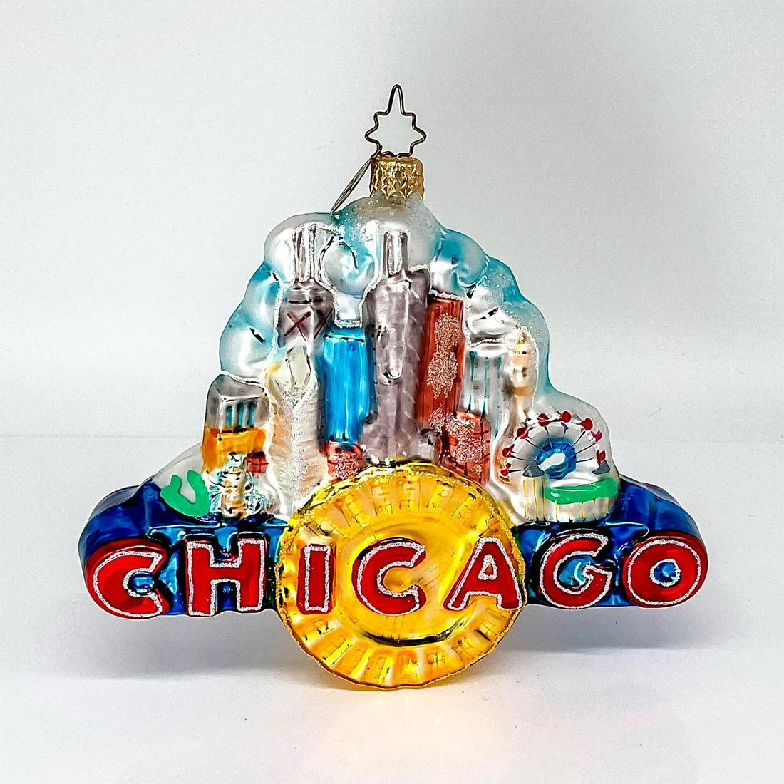 Toddlin Town Chicago - Christopher Radko Christmas Ornament (1 of 3)