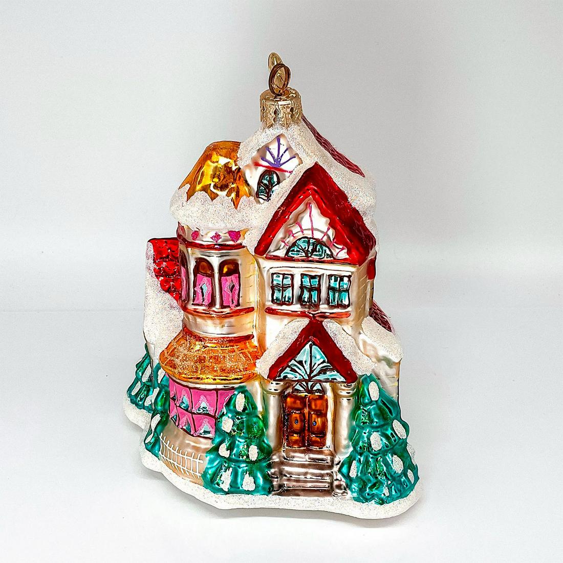 Victorian House - Christopher Radko Christmas Ornament (1 of 3)