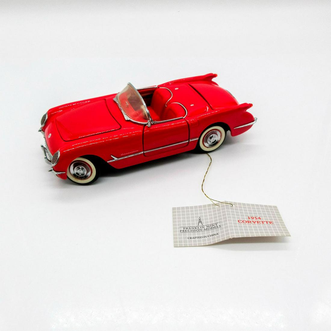 Franklin Mint 1954 Chevrolet Corvette Model Car (1 of 5)