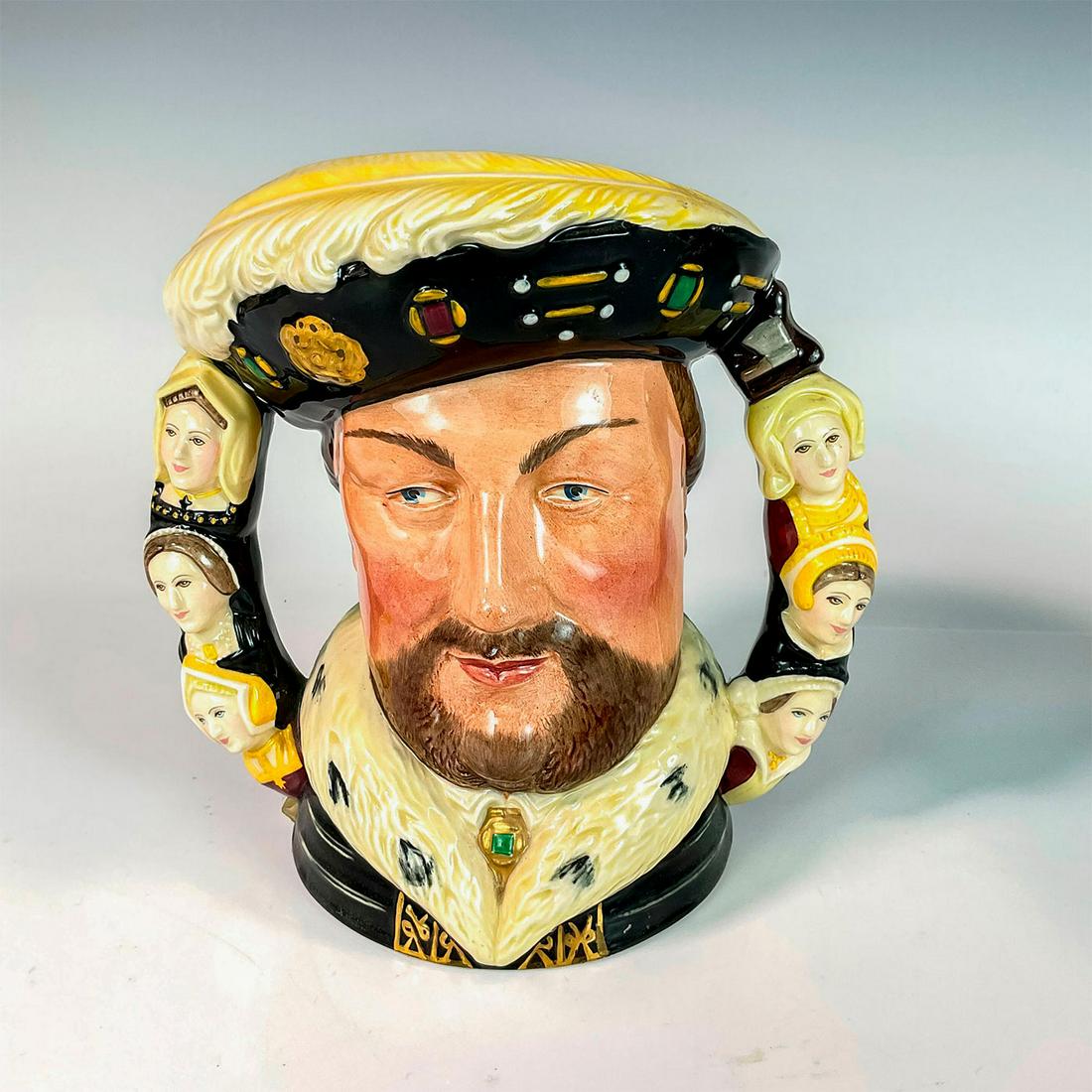 Henry VIII D6888 (Double Handled) - Large - Royal Doulton Character Jug (1 of 4)