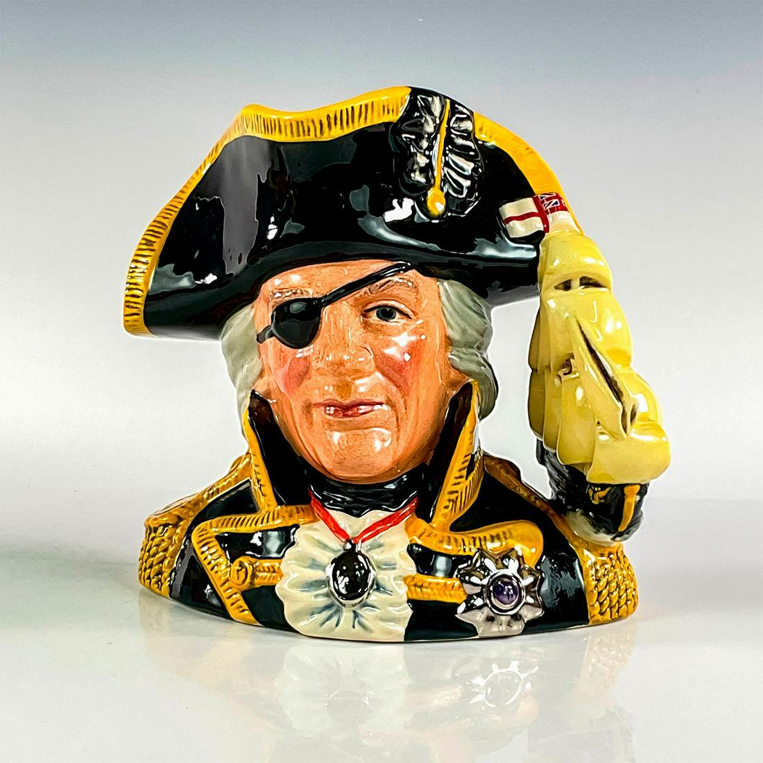Vice Admiral Lord Nelson D6932 - Large - Royal Doulton Character Jug (1 of 3)
