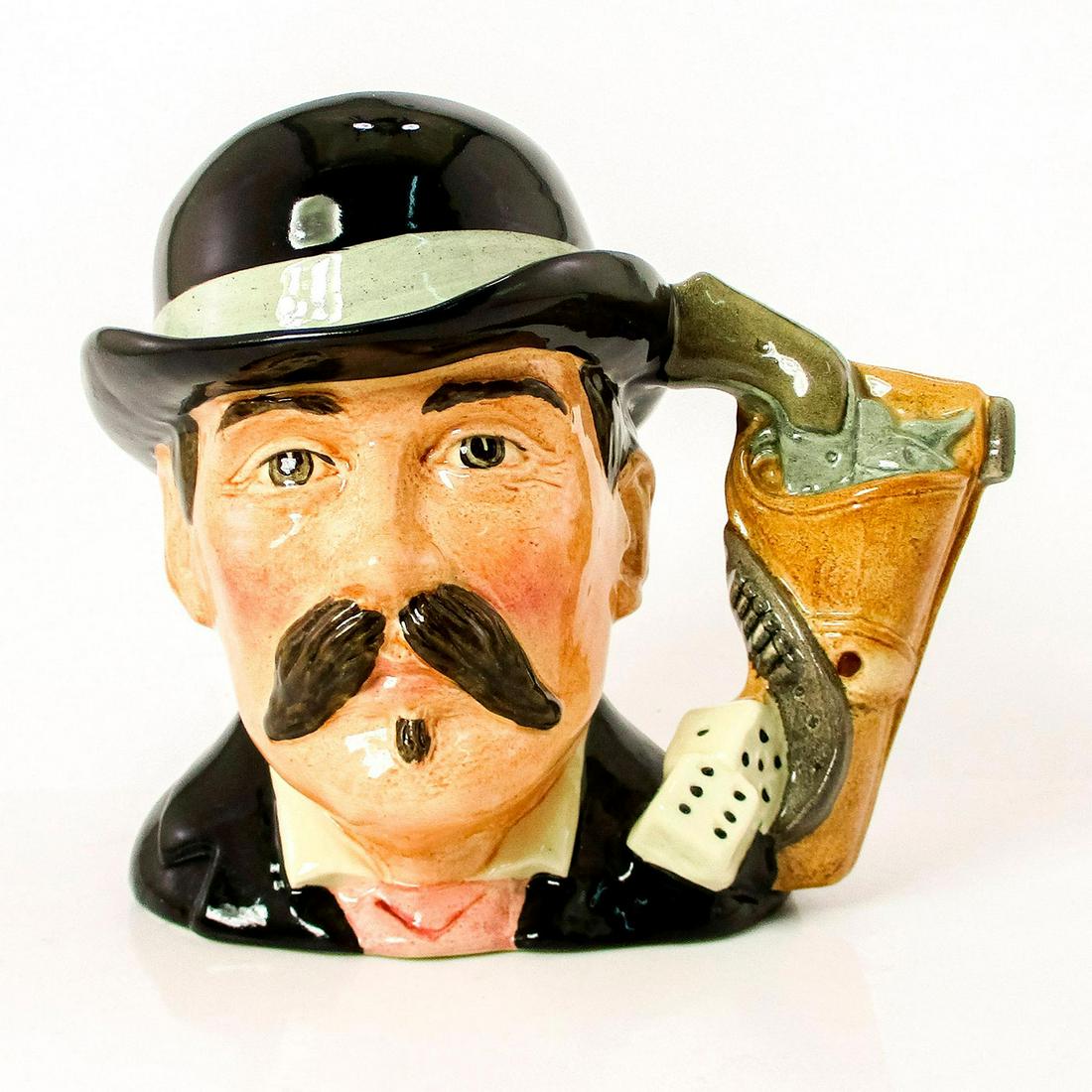 Doc Holliday D6731 - Odd Size - Royal Doulton Character Jug (1 of 3)