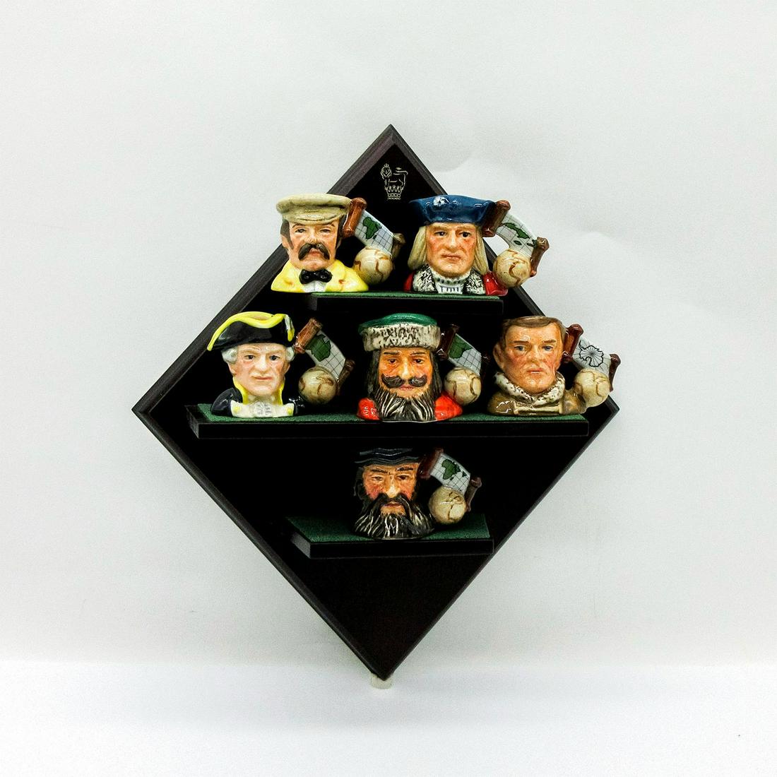 Explorers Set - Tiny - Royal Doulton Character Jugs (1 of 8)