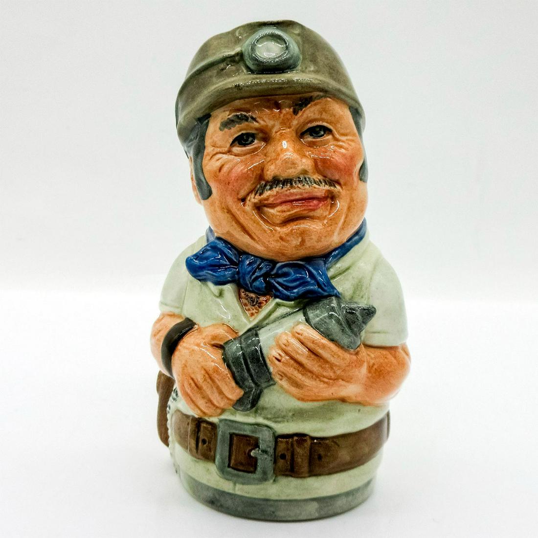 Mike Mineral the Miner D6741 - Royal Doulton Toby Jug (1 of 3)