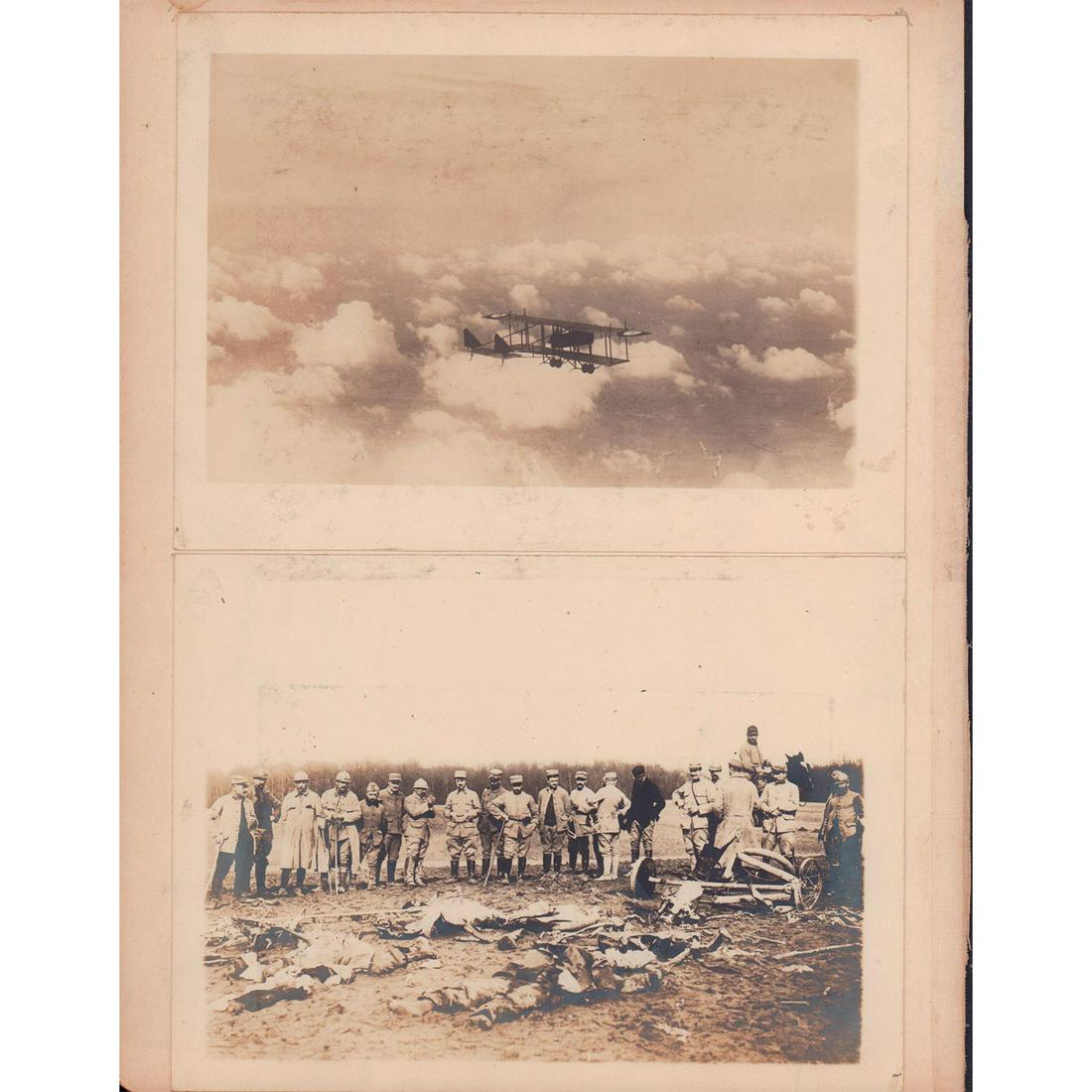 4pc Black and White World War I Photos on Board (1 of 2)