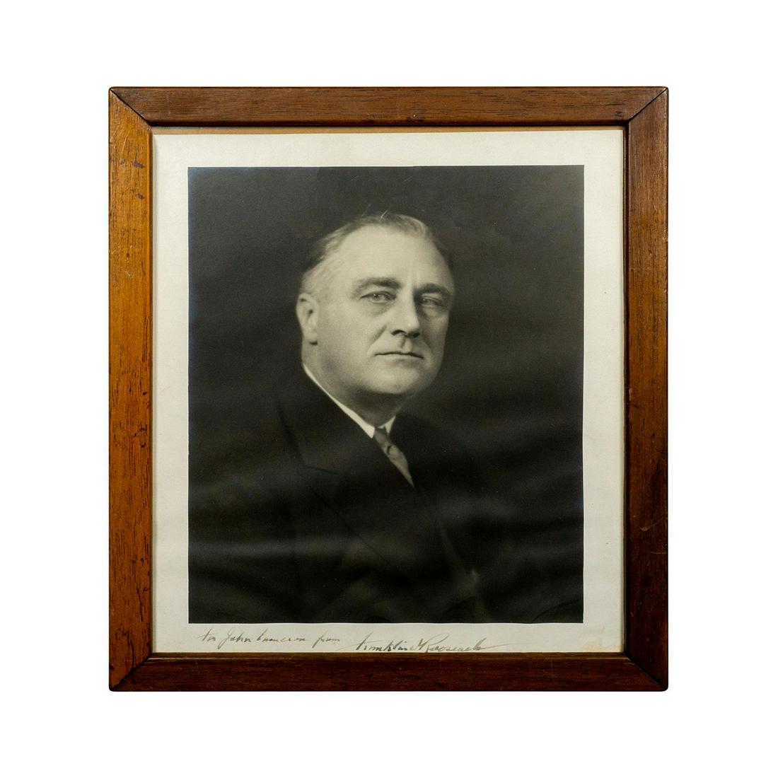 Original Signed Photograph of Franklin D. Roosevelt (1 of 4)