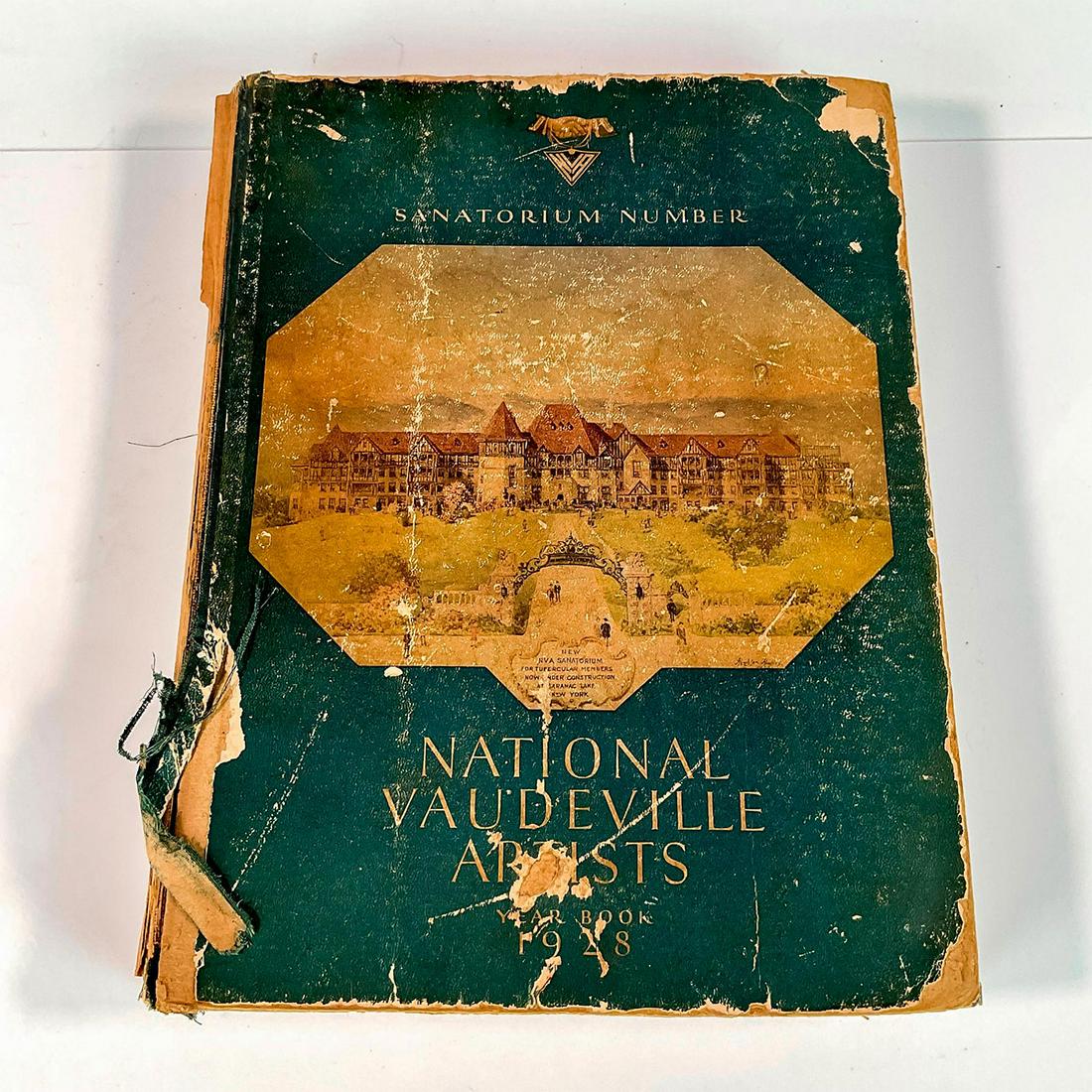 Hardcover Book, National Vaudeville Artists Fund (1 of 4)