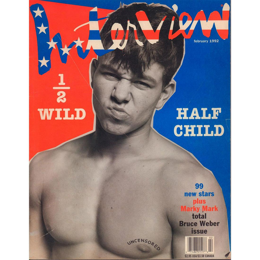 Vintage Interview Magazine February 1992 Issue (1 of 2)