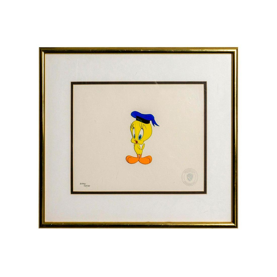 Original Handpainted Limited Edition Sericel Anchor's Aweigh (1 of 7)