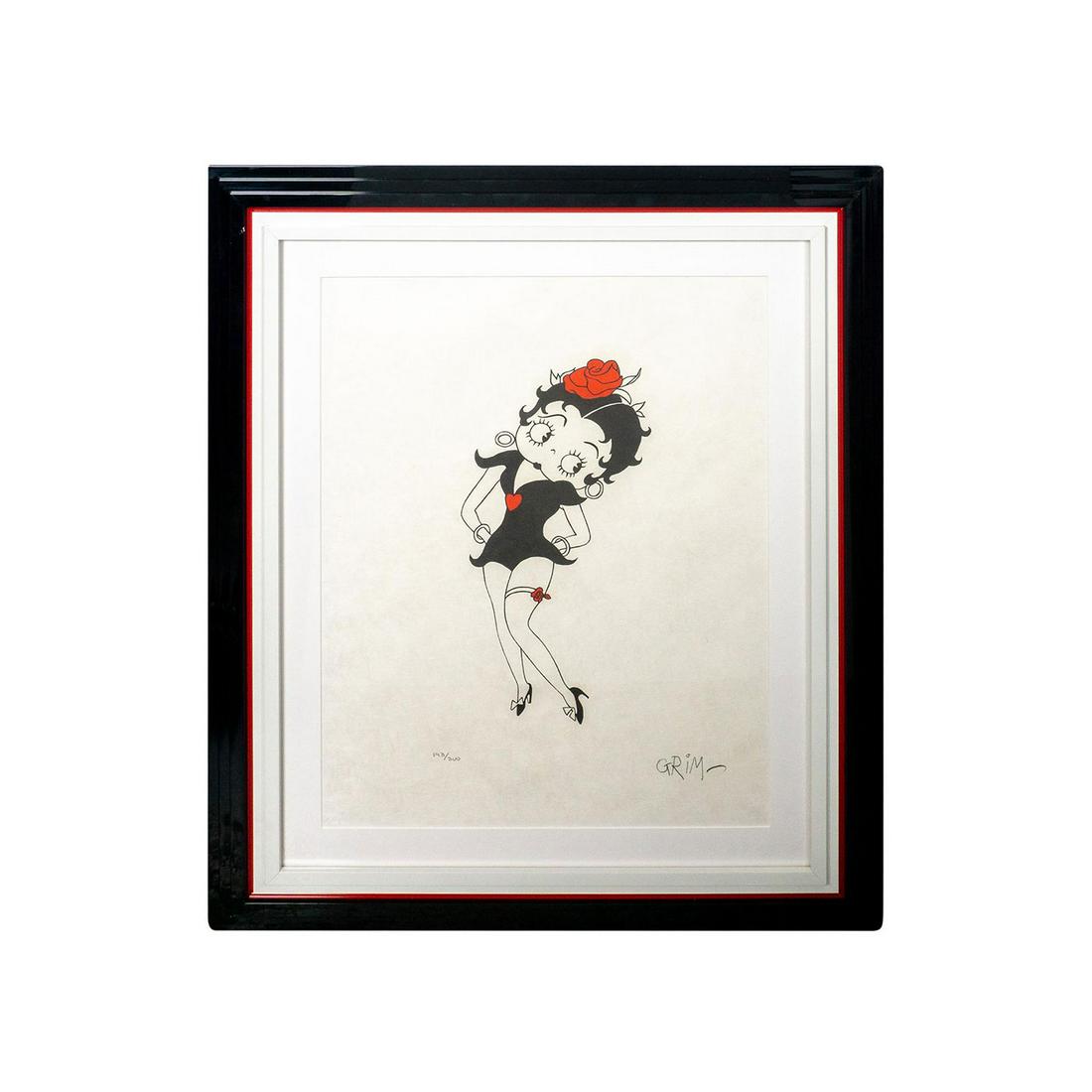 Myron "Grim" Natwick (American, 1890-1990) Lithograph (1 of 7)