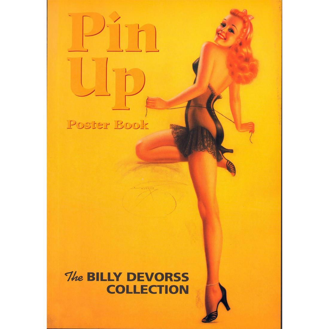 First Ed. The Billy Devorss Collection, Pin Up Poster Book: First Edition softcover piece from brilliant renowned calendar girl artist whose work has a romantic feel. Filled with glossy full color images. Printed in Singapore. Artist: Max Allan Collins Issued: