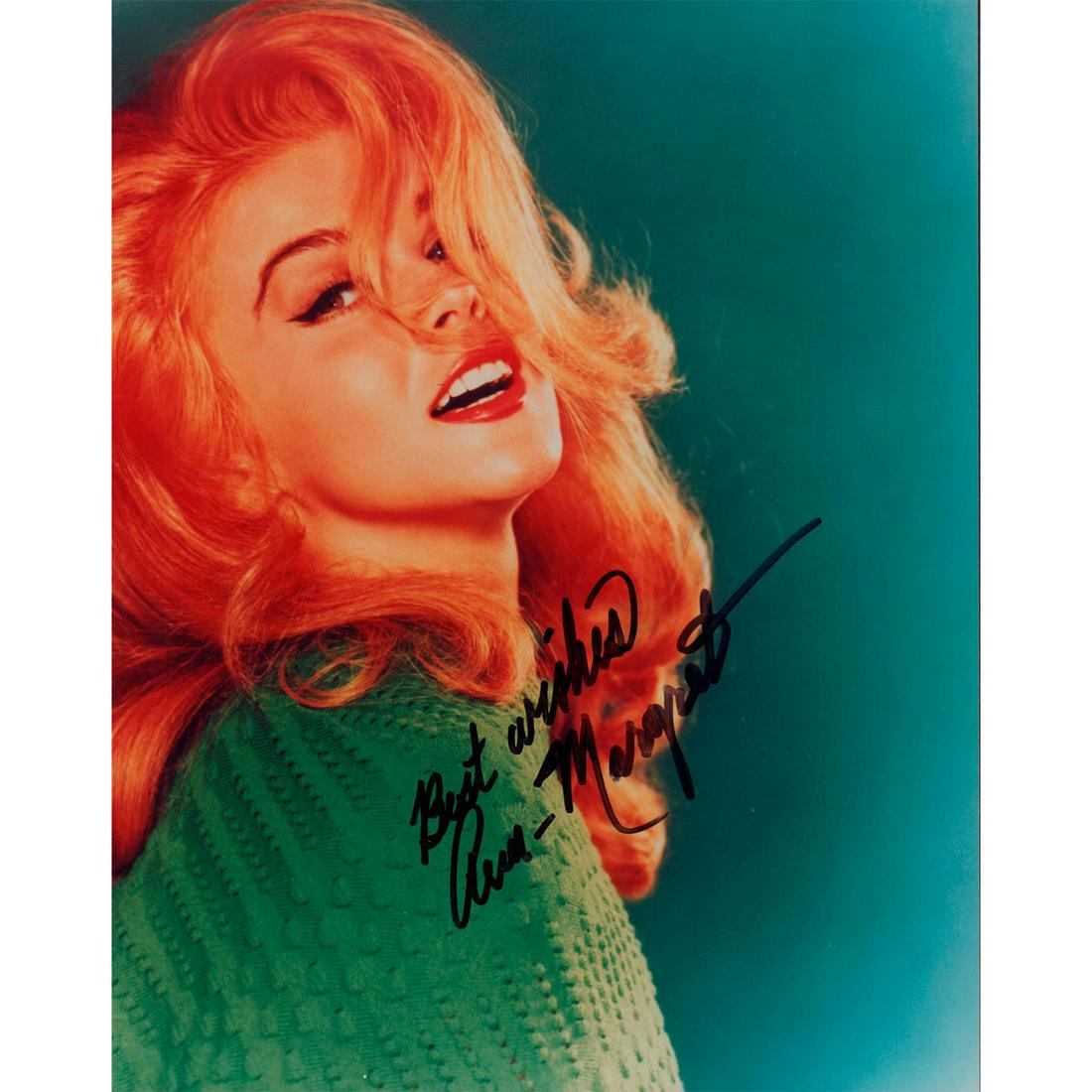 Vibrant Glossy Color Photograph, Ann Margret, Signed (1 of 2)