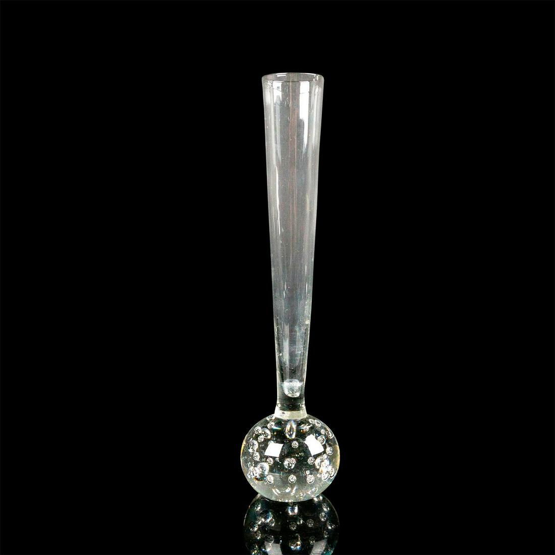 Vintage Glass Bubble Bud Vase (1 of 5)