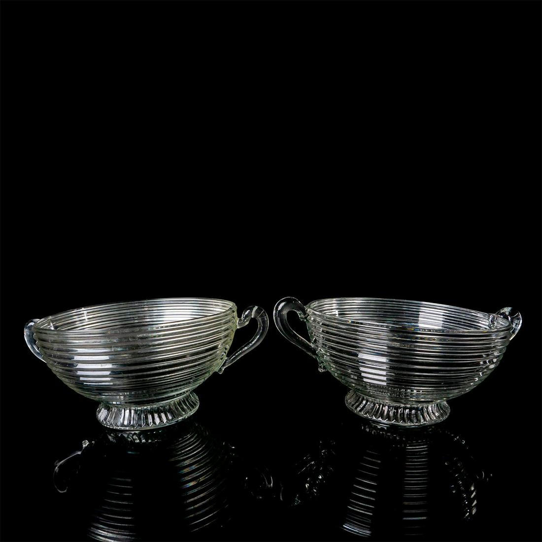 2pc Serving Bowls, Anchor Hocking, Park Avenue (1 of 3)