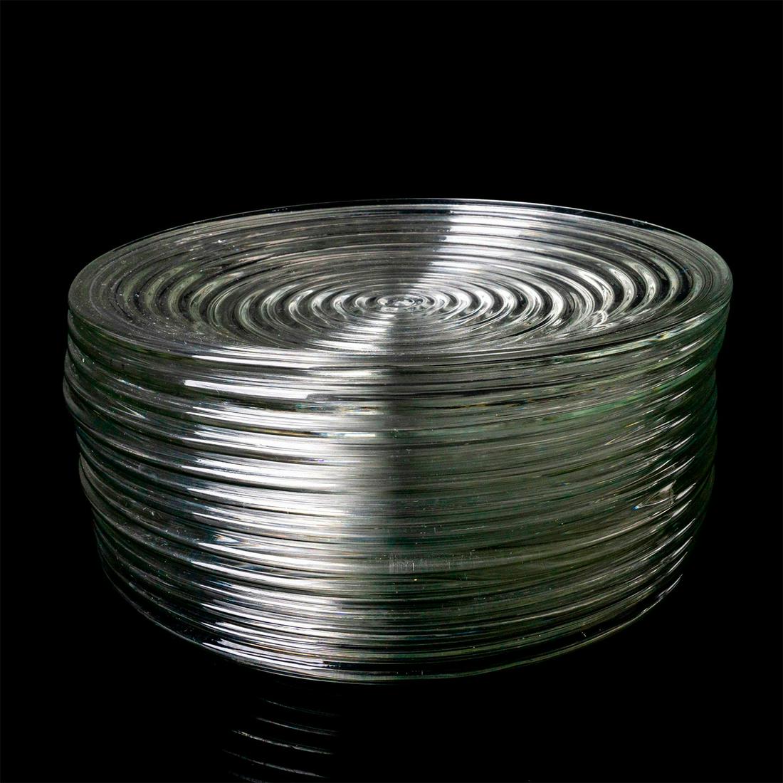 13pc Salad/Luncheon Plates, Anchor Hocking, Park Avenue (1 of 3)