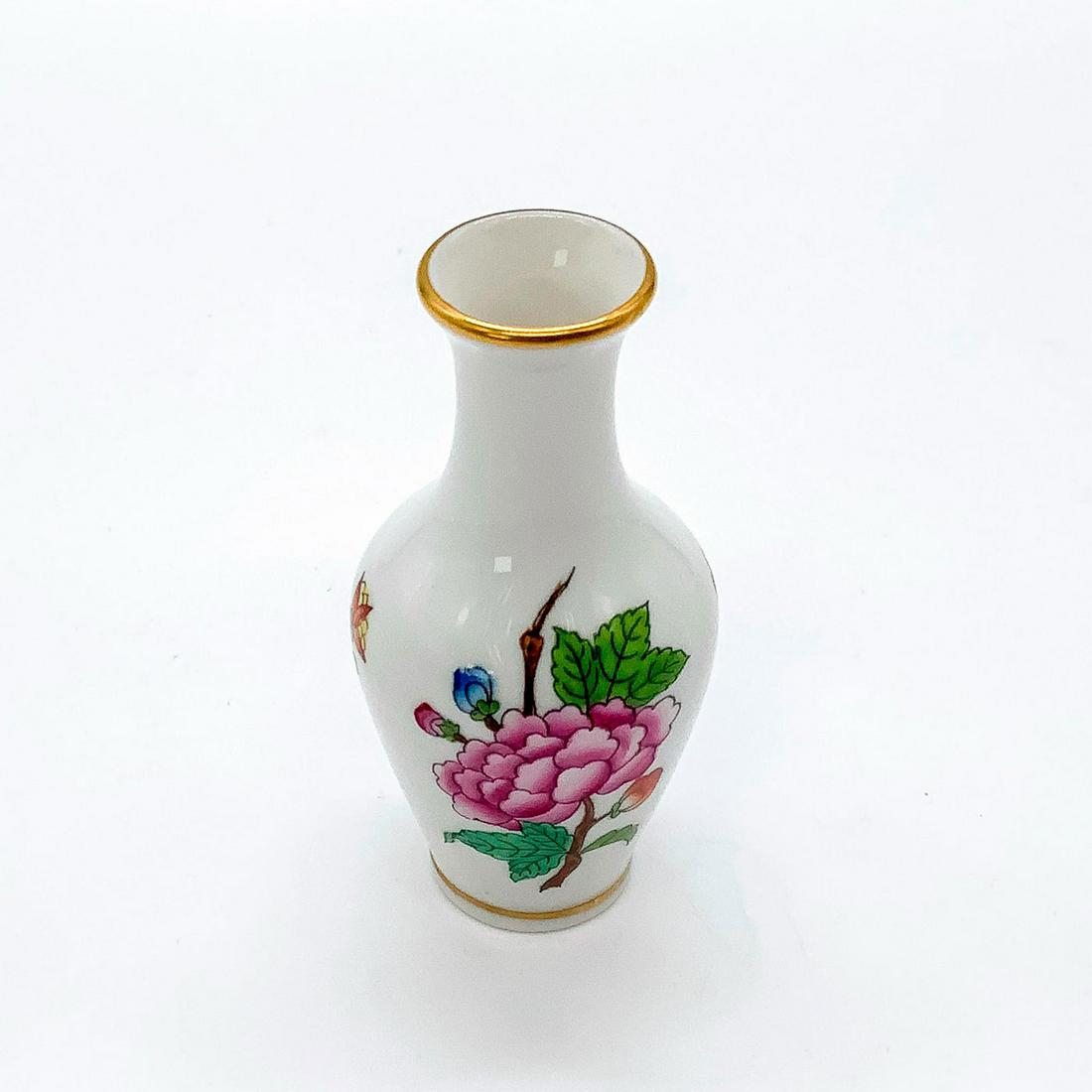 Herend Miniature Porcelain Bud Vase, Eton (1 of 3)