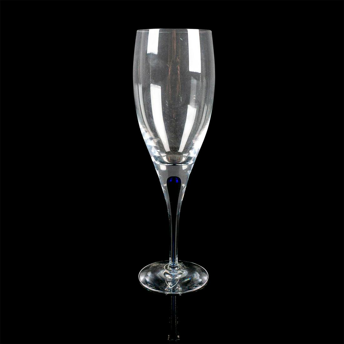 Orrefors Champagne Glass, Intermezzo Blue (1 of 6)