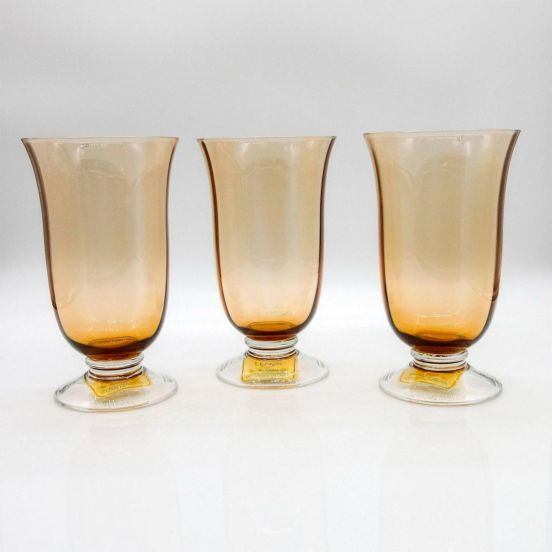 3pc Lenox Crystal Highball Glasses, Sienna (1 of 3)