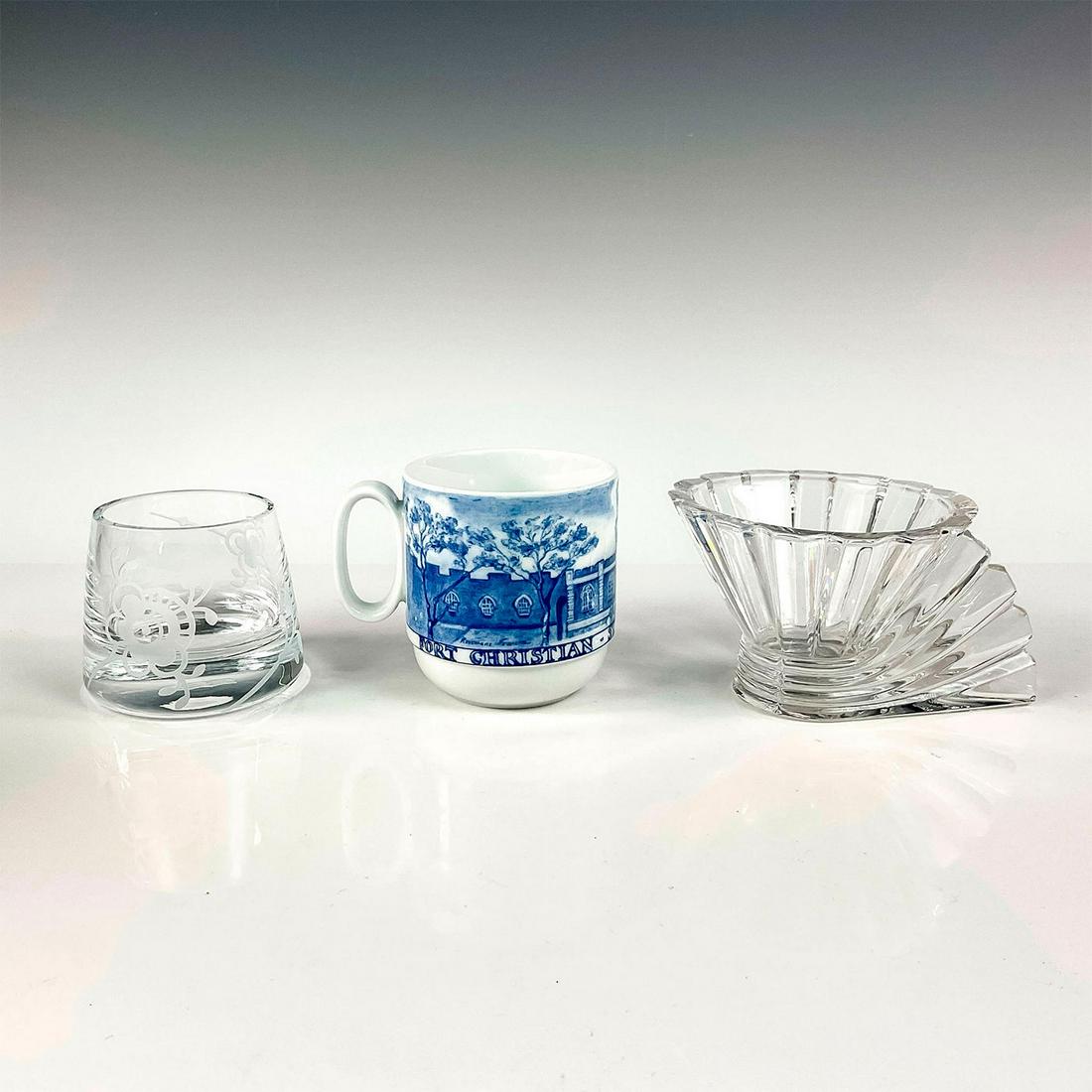 3pc Ceramic Mug and Glass Tealight Candleholders (1 of 4)