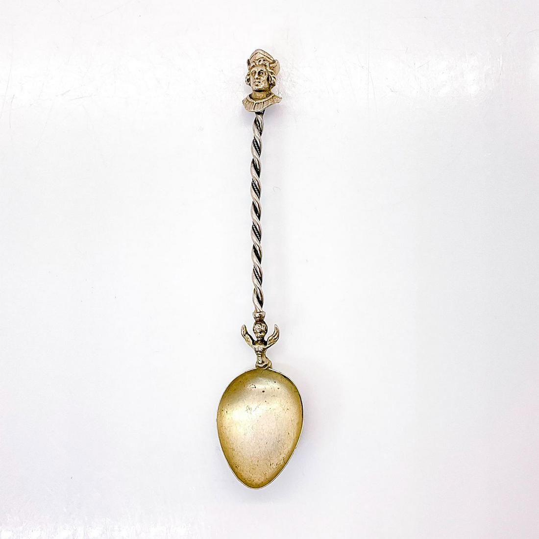 Silver Collectible Spoon, Nobleman of Yore (1 of 2)