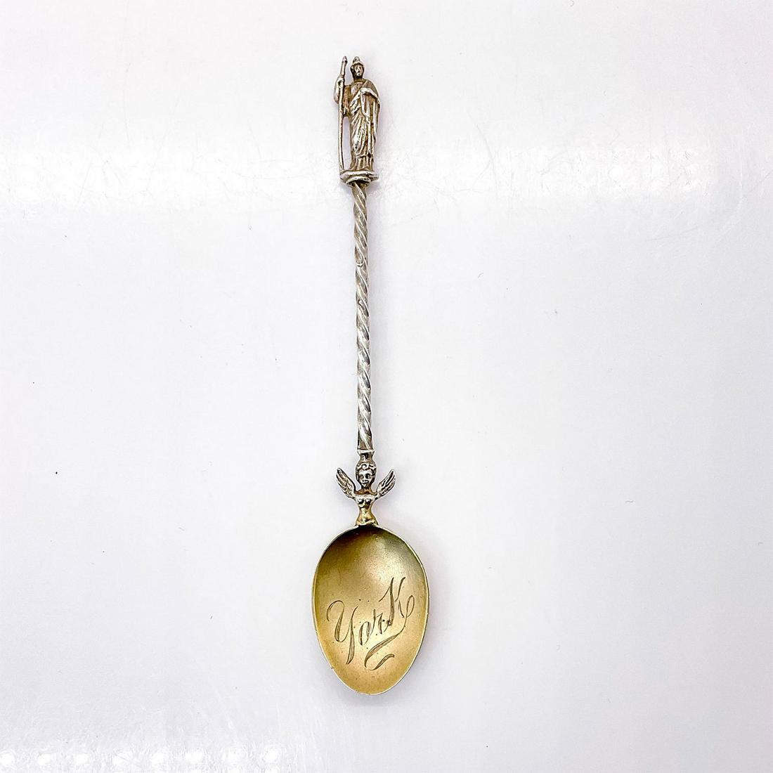 Silver Collectible Spoon, City of York (1 of 3)