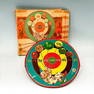 Wyandotte Toys Clown Metal Target Litho-Tin Toy with Box