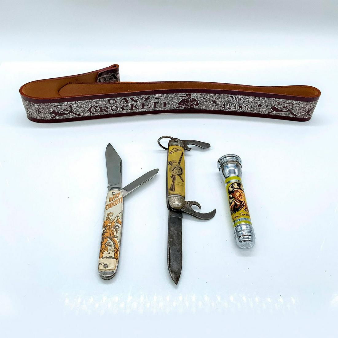 4pc Davy Crockett Memorabilia Set (1 of 3)