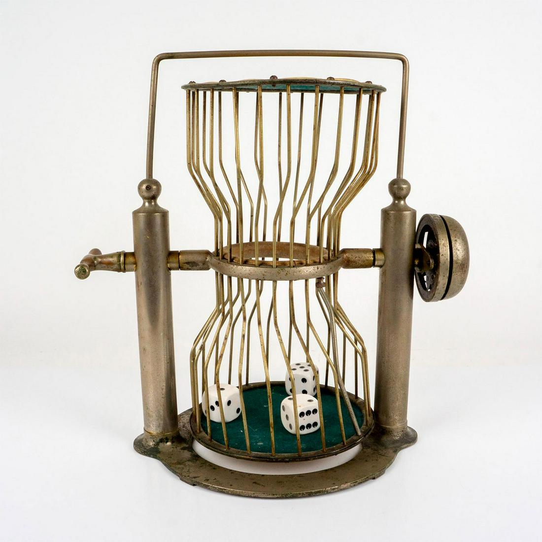 Antique Dice Cage Game, Chuck-a-Luck (1 of 5)