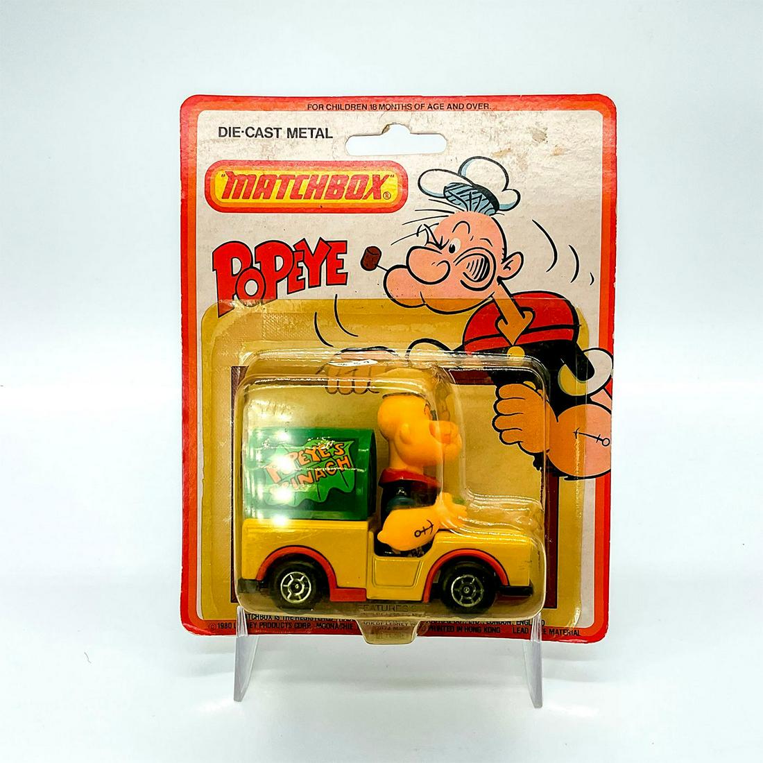 Matchbox Popeye The Sailor Man Popeye's Spinach Truck CS-13 (1 of 2)