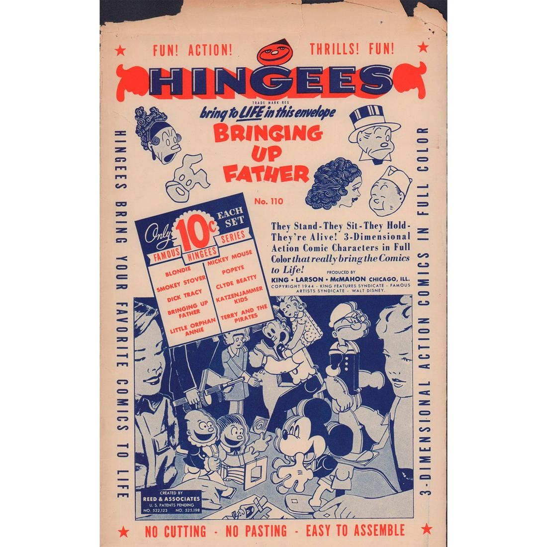 Higbee's 3 Dimensional Action Comics, Bringing Up Father (1 of 3)