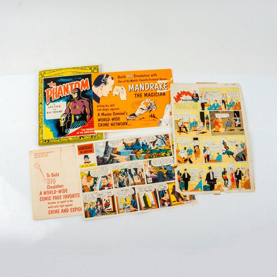 2pc Comic Books, The Phantom + Mandrake the Magician (1 of 3)