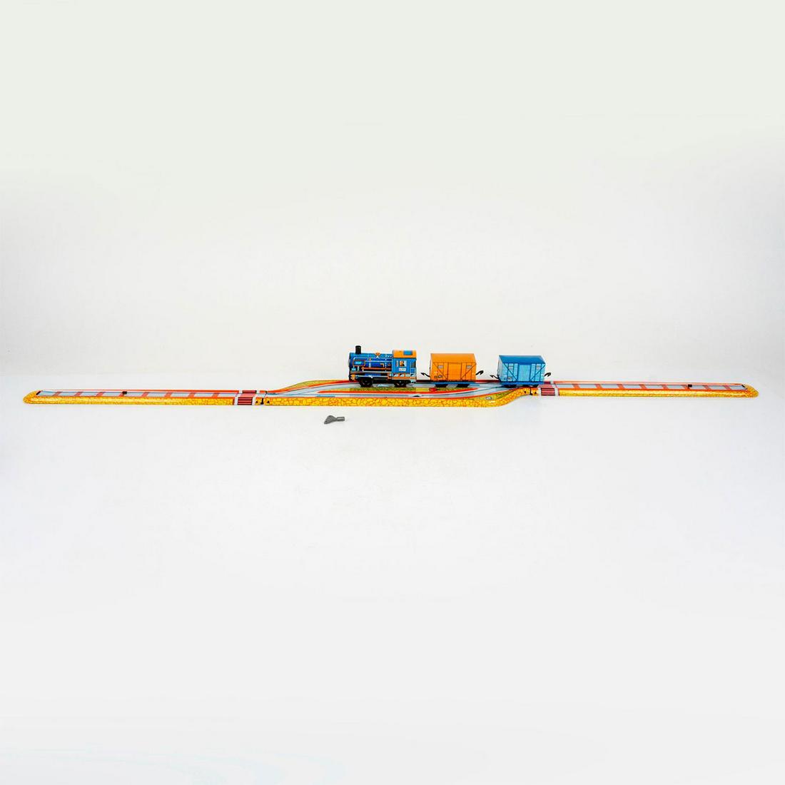 Tolato Mozdony Toy Train Tin Complete with Box (1 of 7)