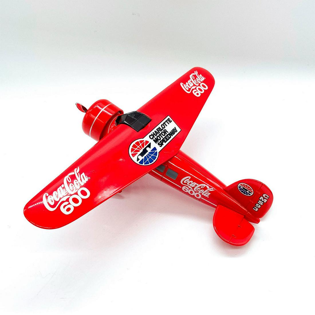 Liberty Classics Metal Toy Bank Vega Plane, Coca Cola 600 (1 of 4)