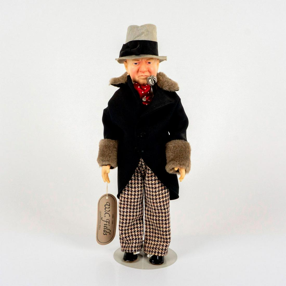 Effanbee W.C. Fields Centennial Year Doll with Box: W.C. Fields Centennial Doll is a doll from the Legend line. The doll was produced by Effanbee in 1980. MPN: 1980. The doll features W.C. Fields head, W.C. Fields body. This item has its original box w