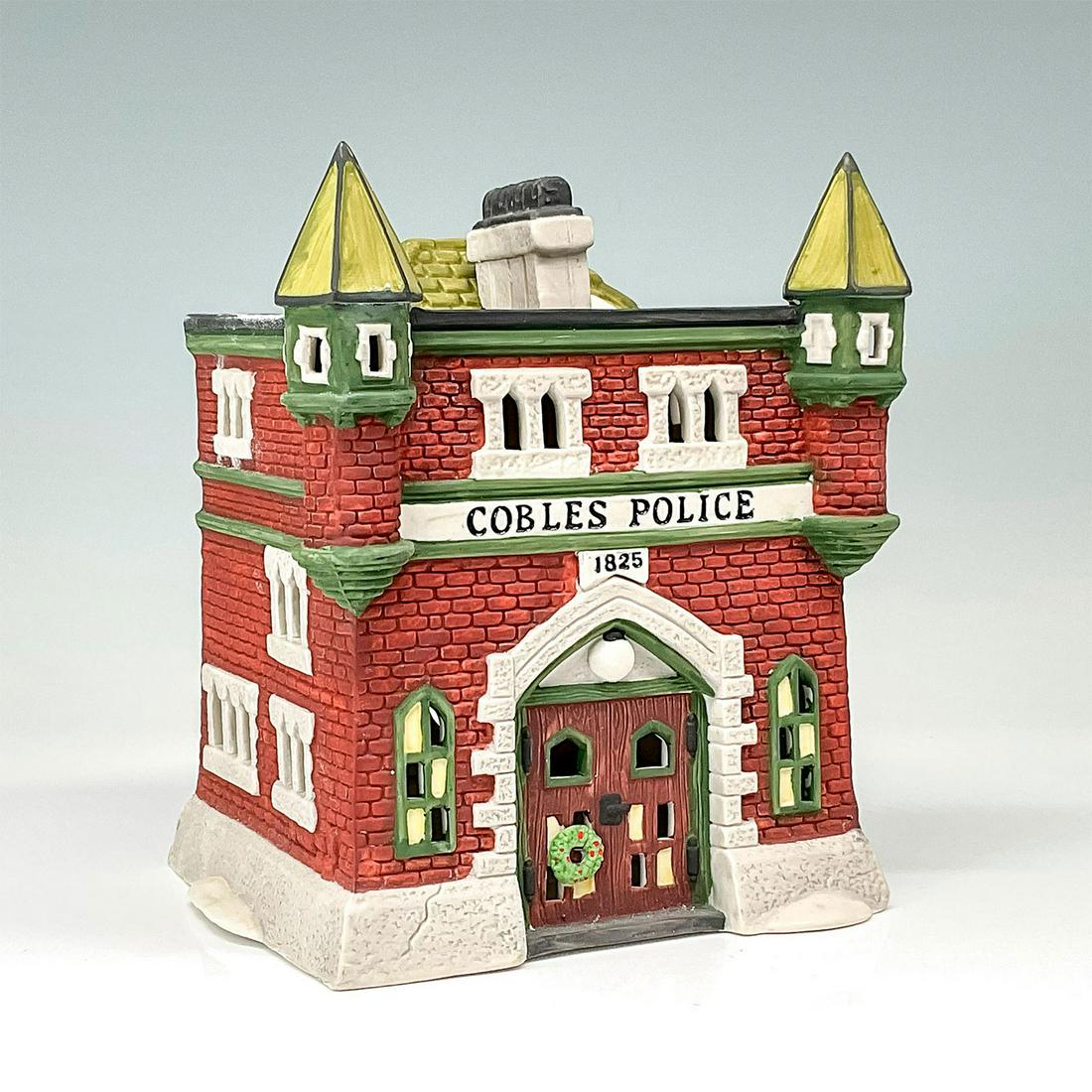 Department 56 Figurine, Cobles Police Station (1 of 4)
