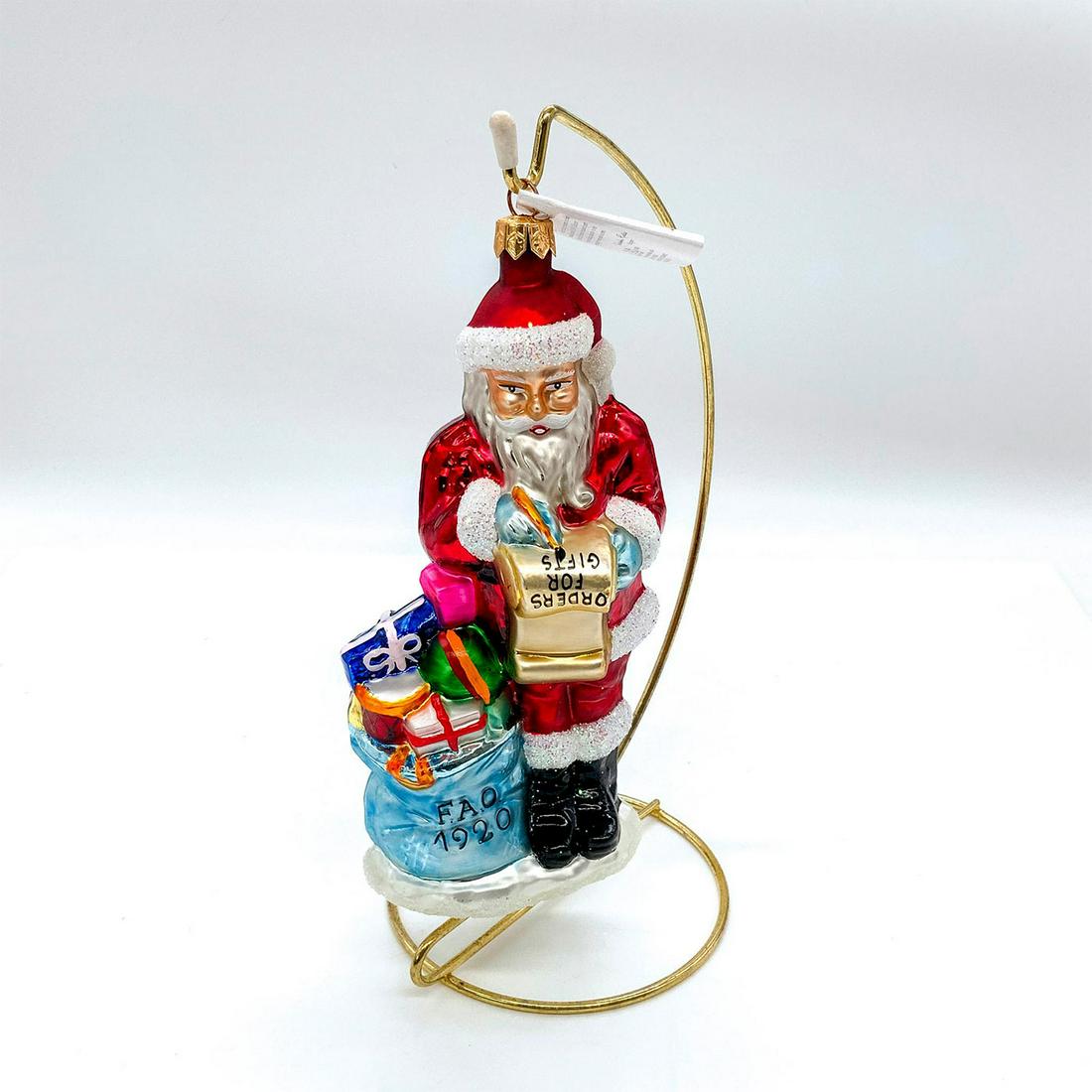 Christopher Radko Ornament, 1920 Santa (1 of 4)