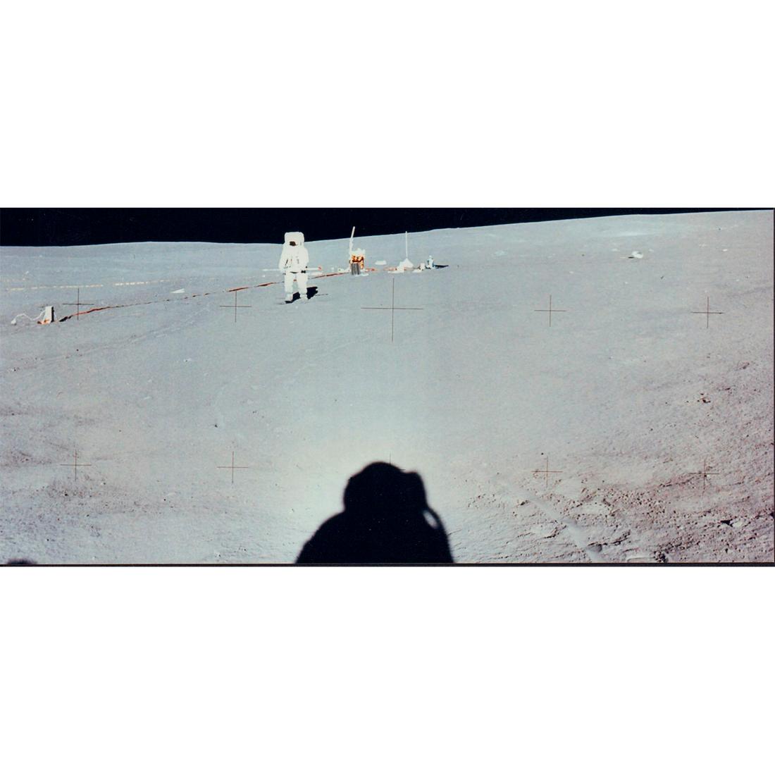 NASA  Apollo 14 Photo of Edgar Mitchell on Lunar Surface. (1 of 1)