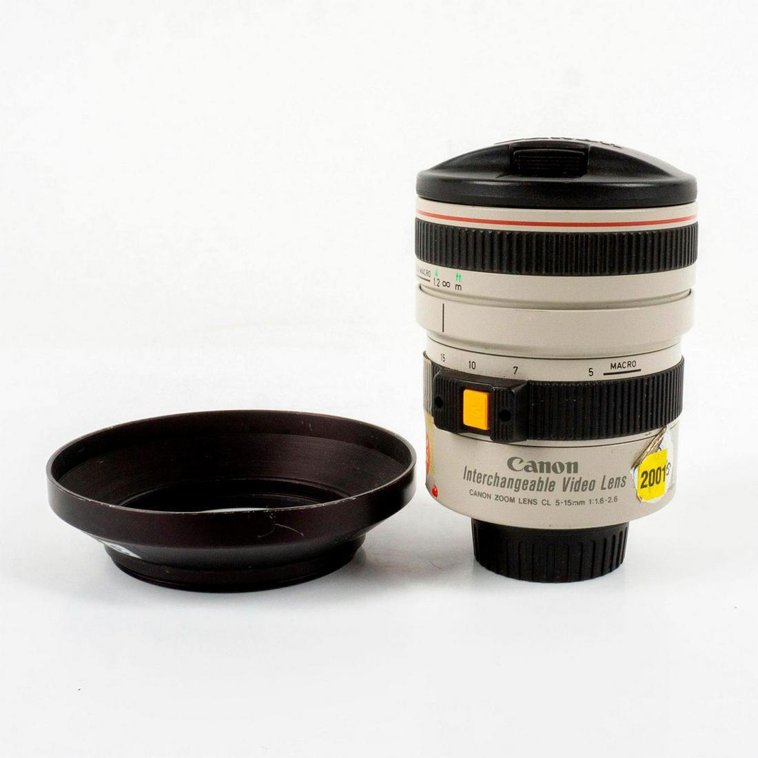 2pc NASA Canon Interchangeable Video Lens + Lens Hood (1 of 3)