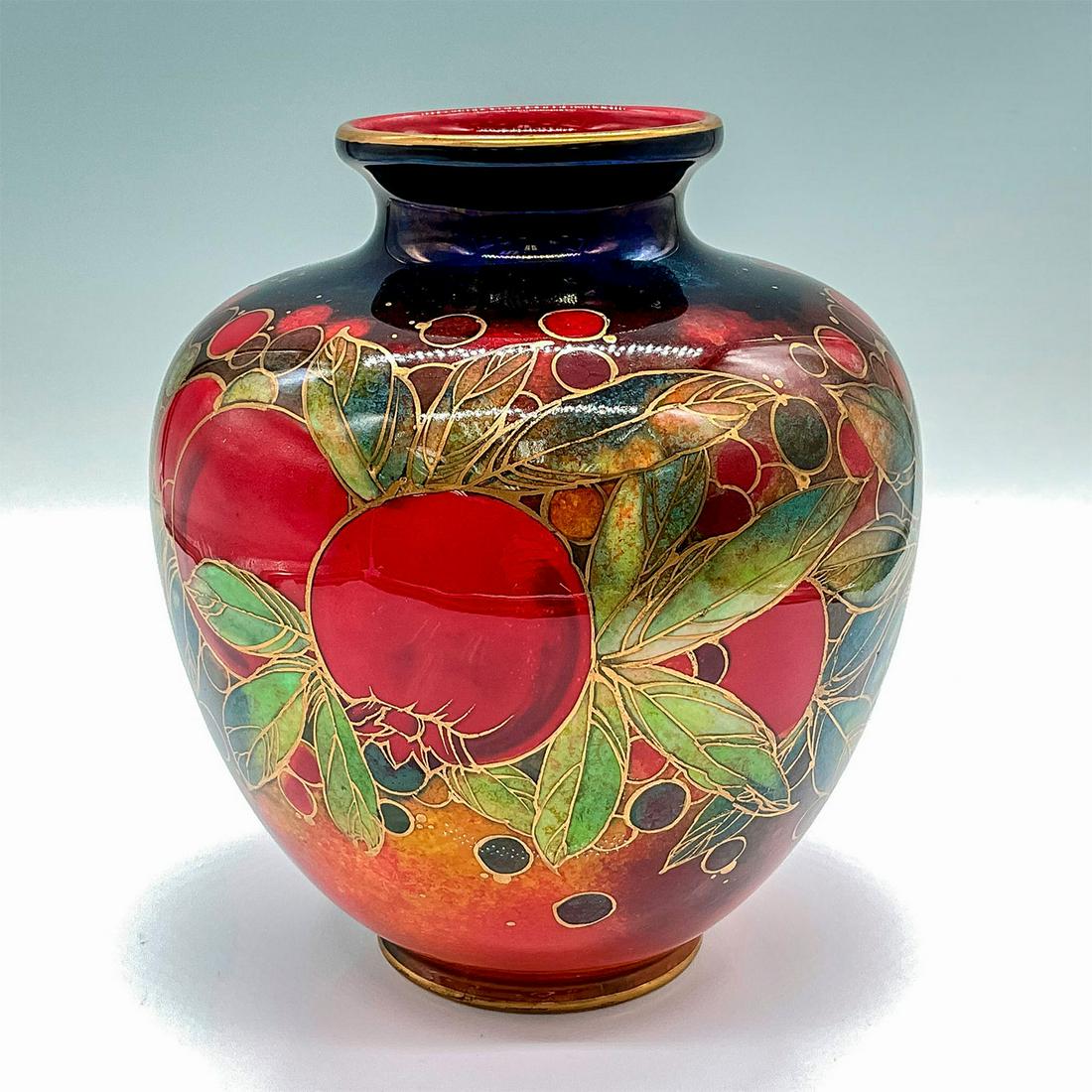 Royal Doulton Harry Nixon Flambe Vase (1 of 3)