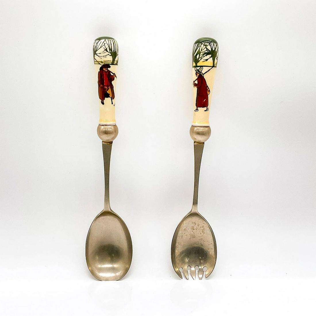 2pc Royal Doulton Serving Utensils, Gallant Fishers (1 of 3)