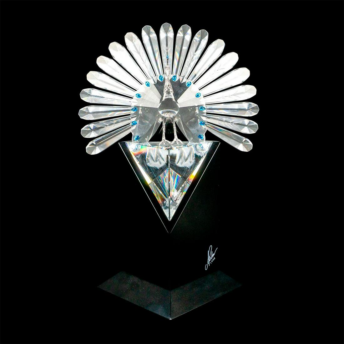 Swarovski Crystal Figurine, The Peacock (1 of 5)