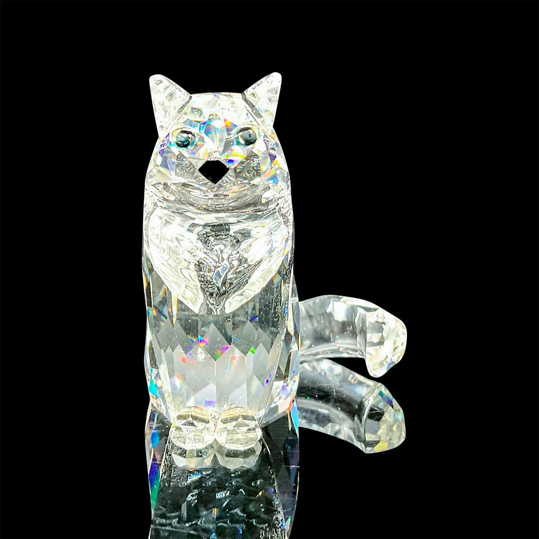 Sitting Cat - Swarovski Crystal Figurine (1 of 3)