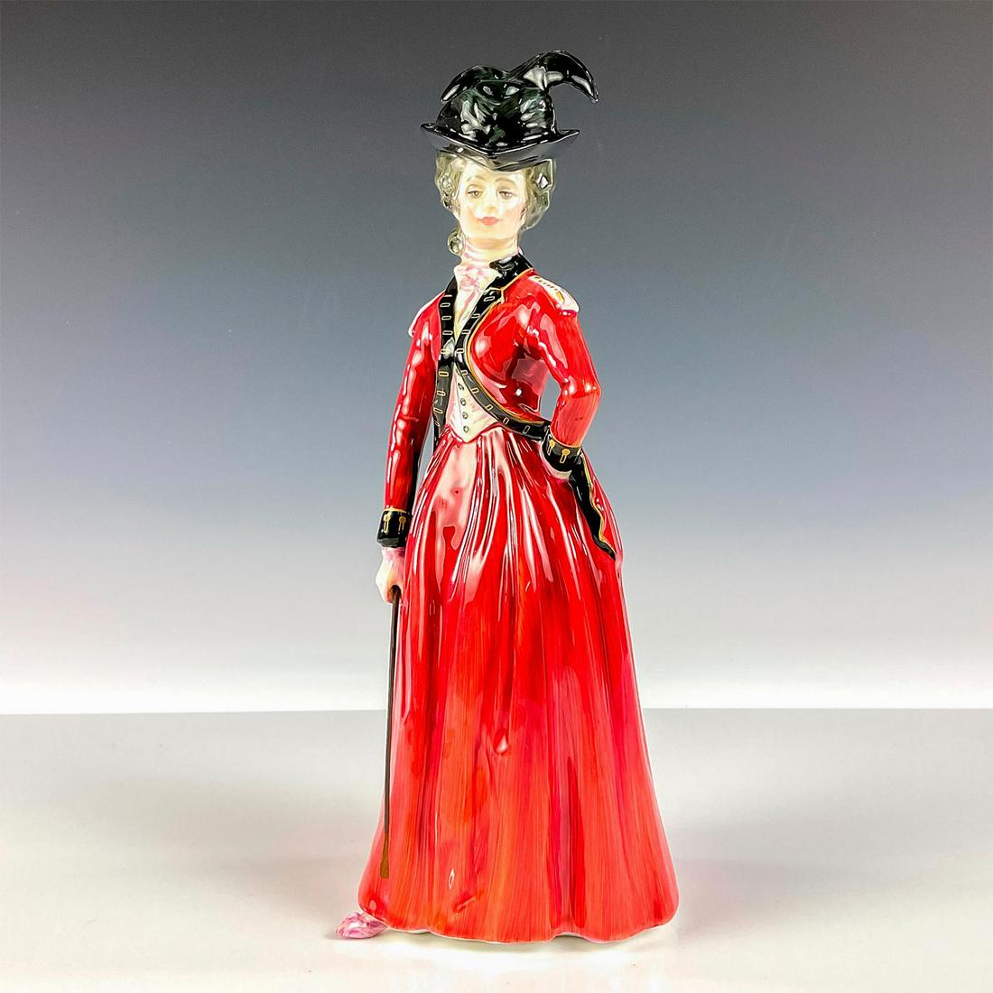 Lady Worsley HN3318 - Royal Doulton Figurine: Artist: Peter Gee Issued: 1991 Dimensions: 9.5"H Edition Number: 69 Edition Size: 5000 Manufacturer: Royal Doulton Country of Origin: England