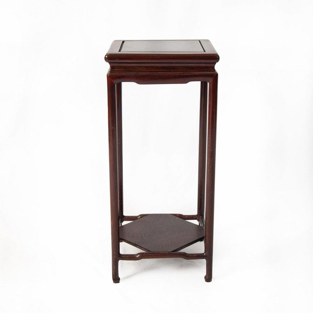 Chinese Square Rosewood Side Table (1 of 5)
