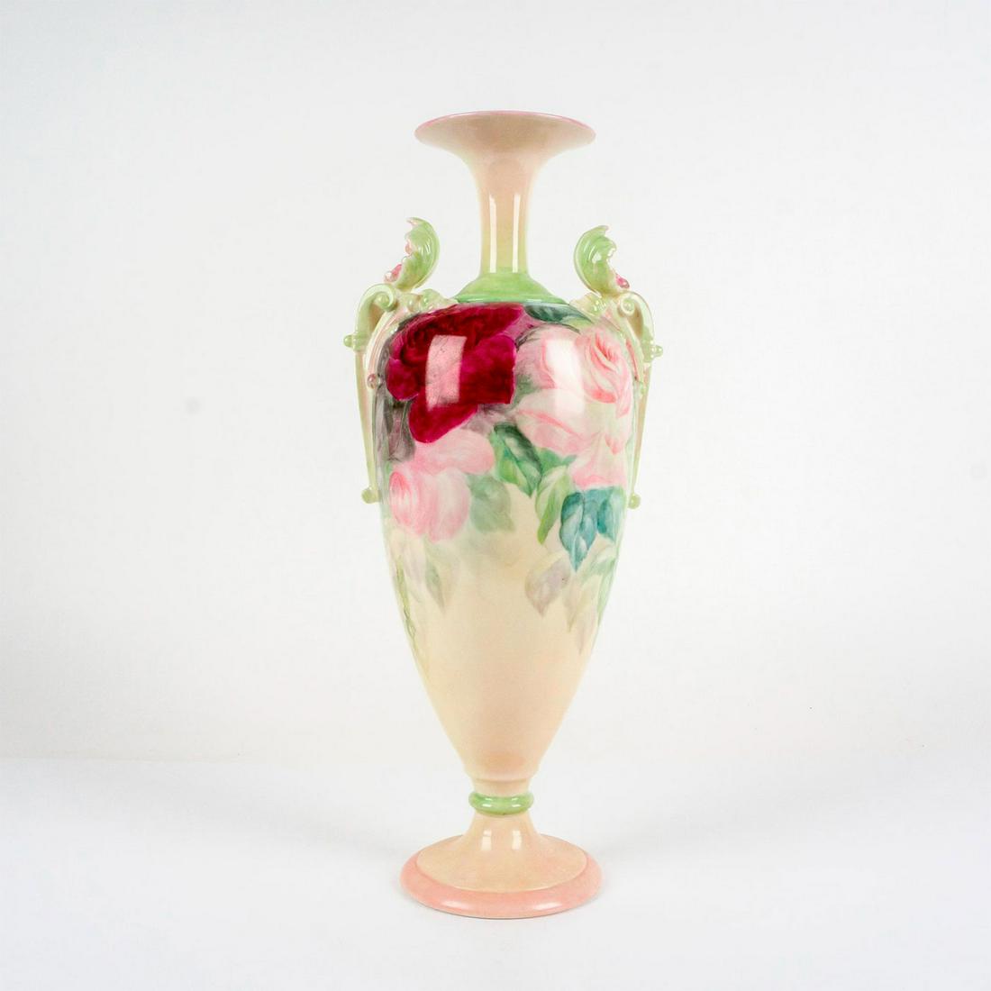 Lenox Belleek Porcelain Floral Vase (1 of 4)